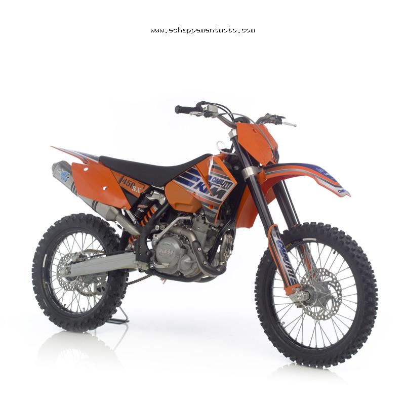 echappement moto CROSS KTM SX 450 06 leovince echappement moto CROSS KTM SX 450 06 leovince